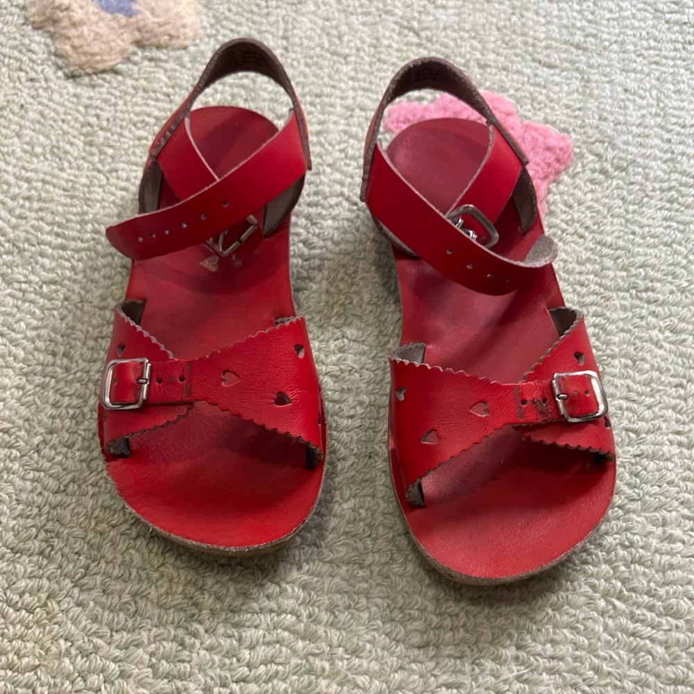 Salt Water Kids/girls Sun-San Sweetheart Sandals
